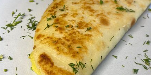Кыстыбый с картофелем