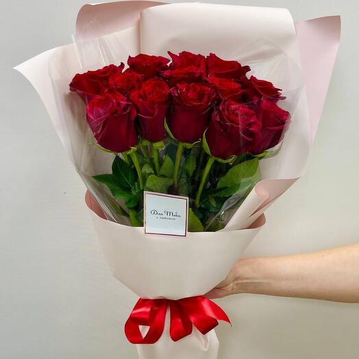 Монобукет роз