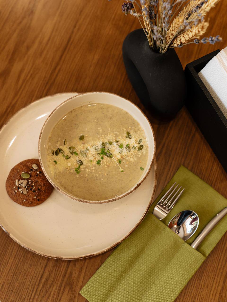 Грибной крем-суп 