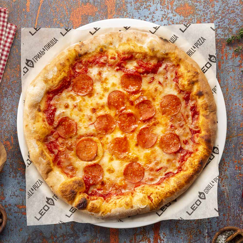 Пицца Пепперони (тесто: традиционное)