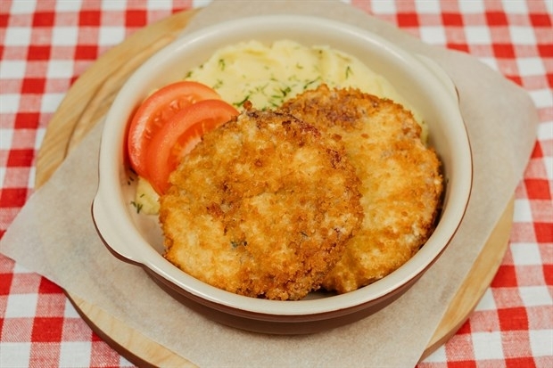 Курины котлетки в панировке