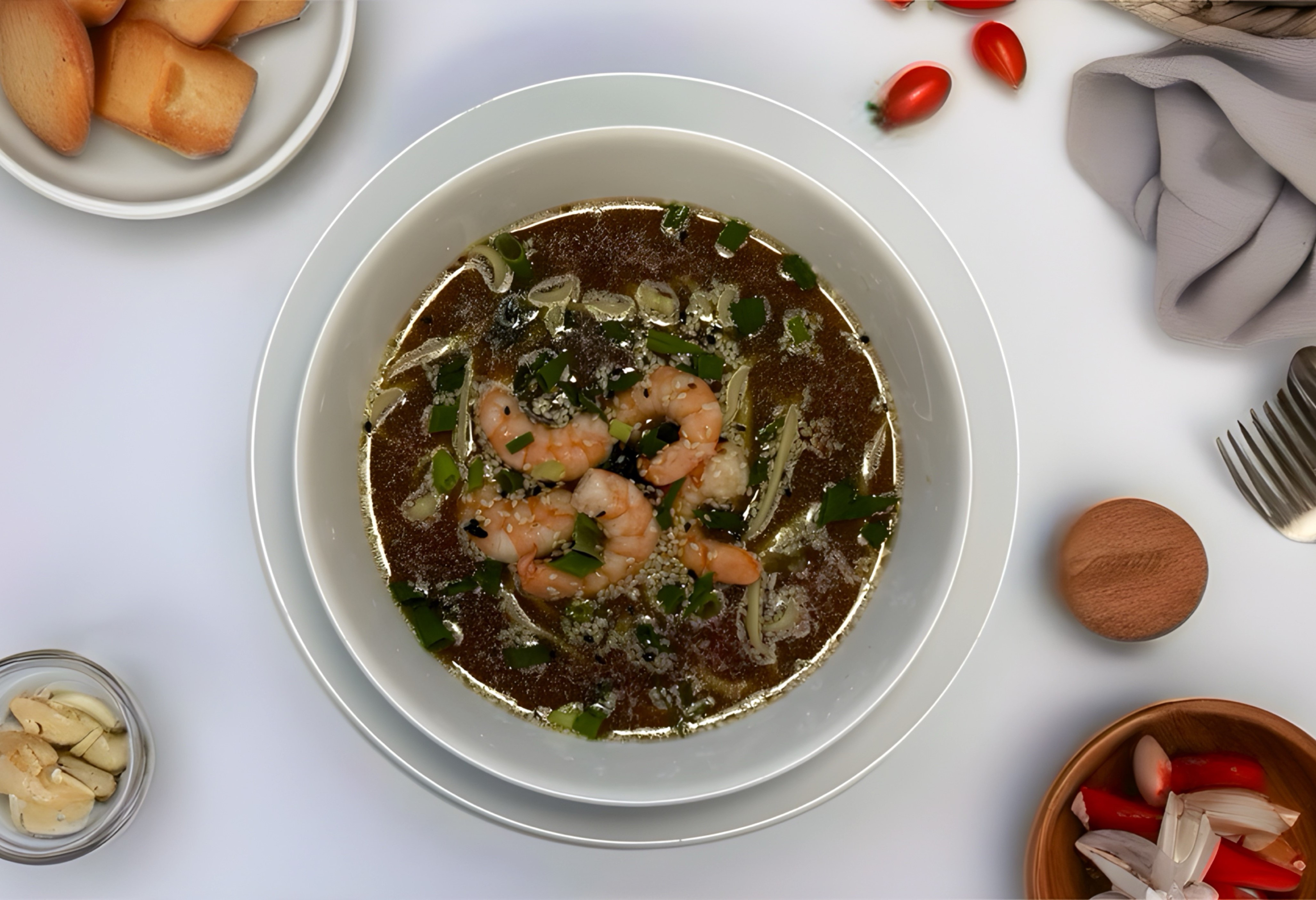 Мисо-суп с Креветками