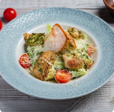 Цезарь с курицей