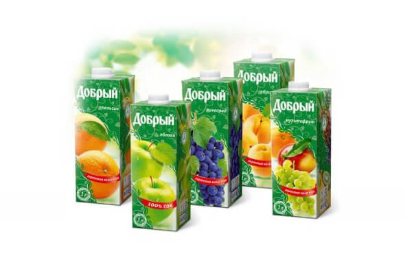 Сок «Добрый» в ассортименте 1л