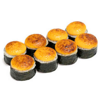 Запеченный острый с лососем