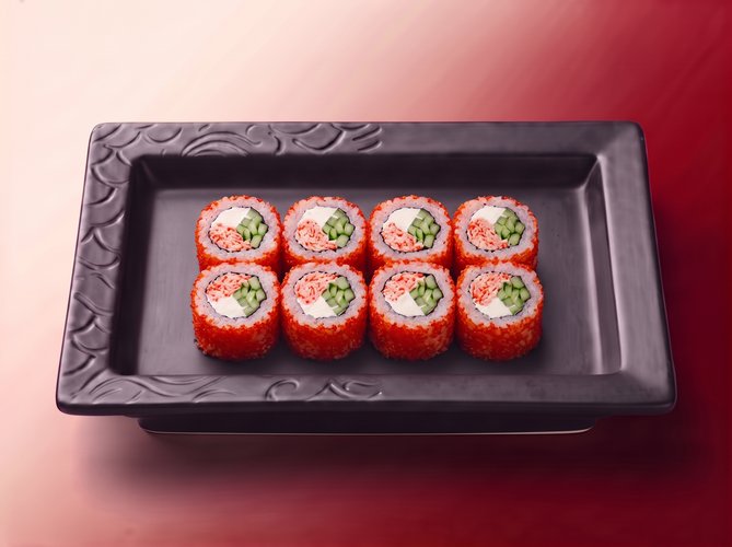 Калифорния с крабом