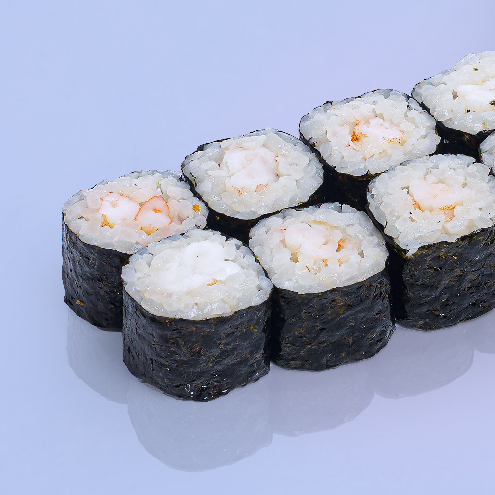 Маки с креветкой