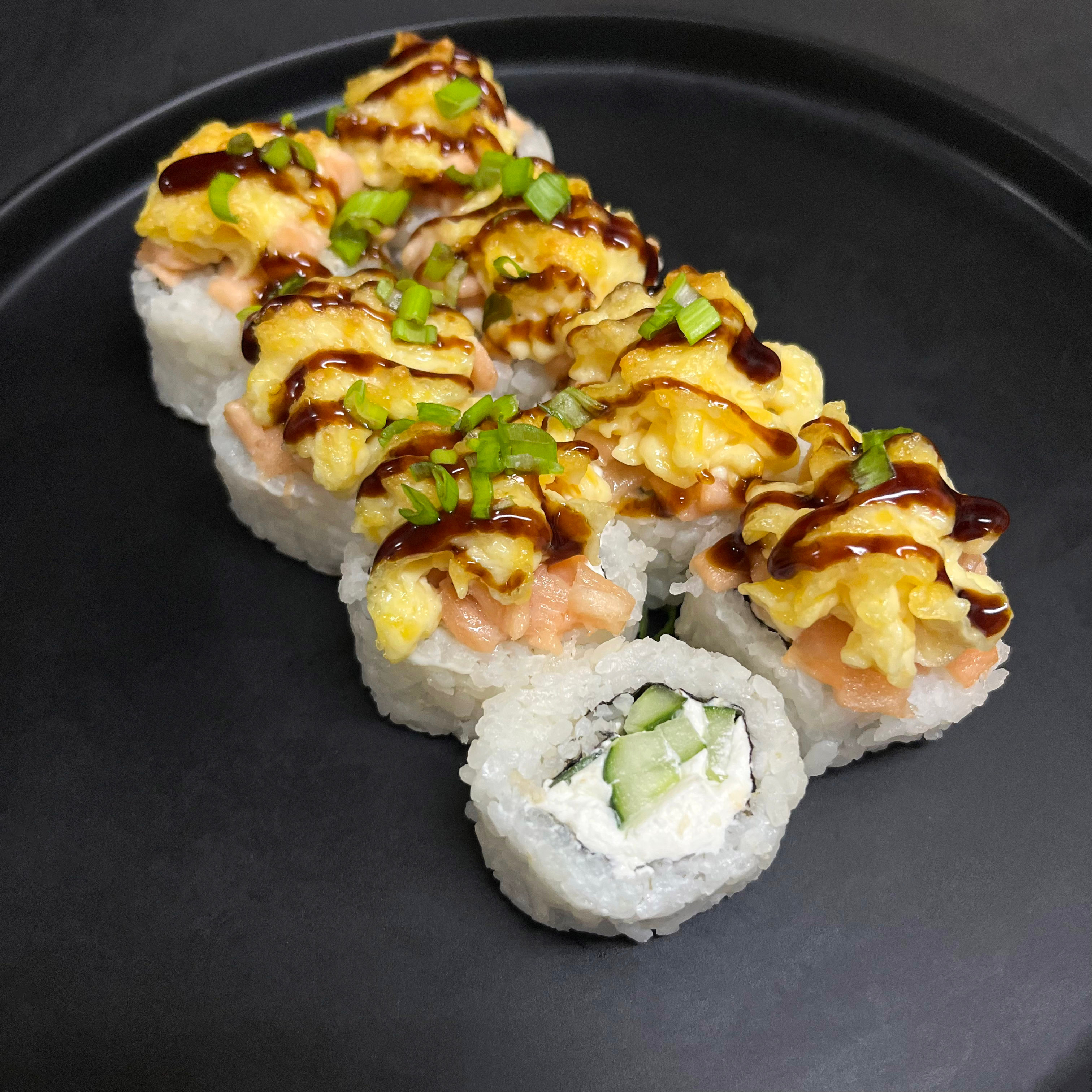 Запечённая Филадельфия с лососем