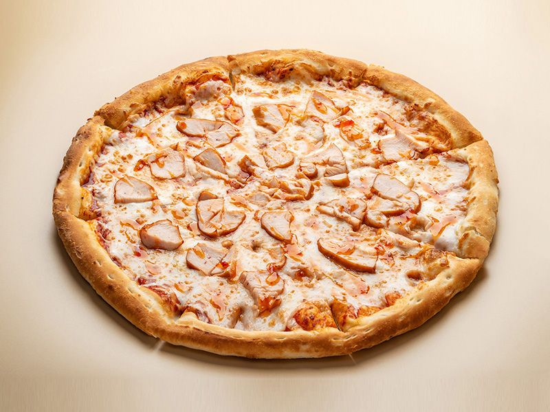 Пицца с курицей и сладким чили 40 см