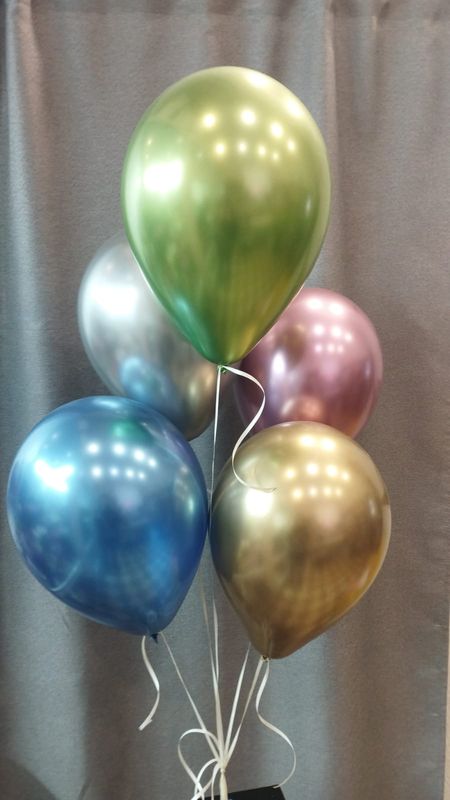 5 гелиевых шаров