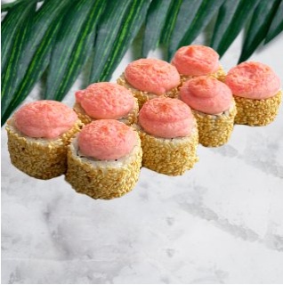 Калифорния в кунжуте с тунцом