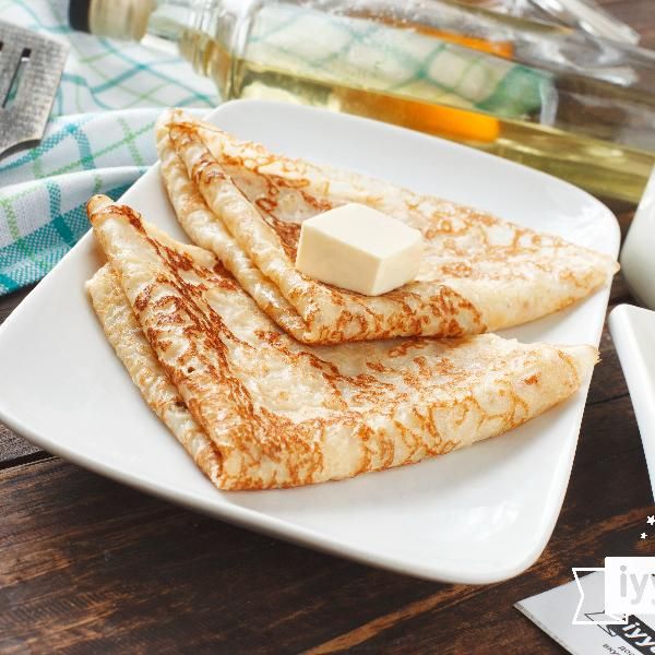 Блинчики с маслом