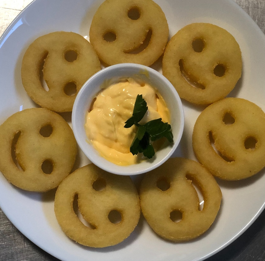 Картофельные смайлики