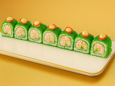 Острый Ролл с крабом