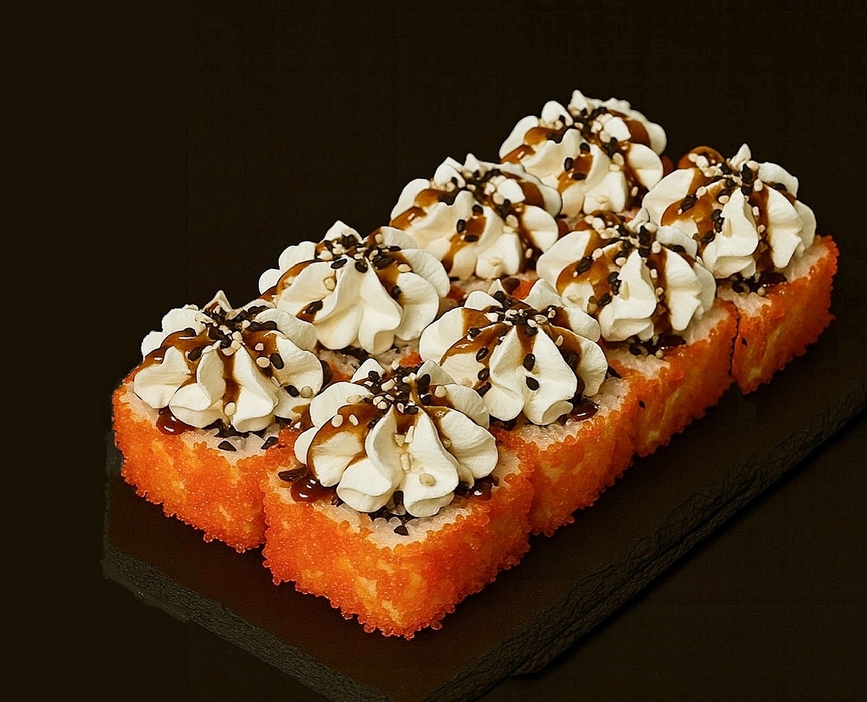 Калифорния крем с лососем