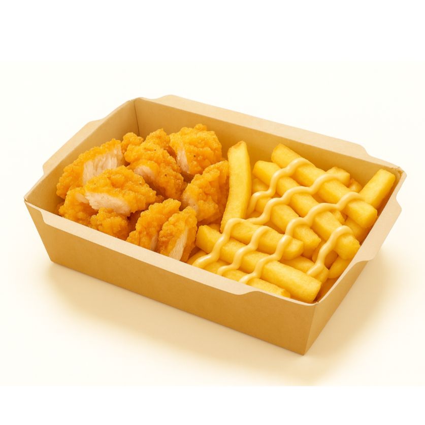 Донер-бокс со стрипсами