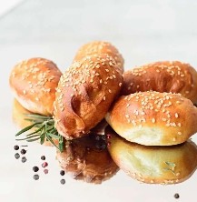 Пирожок с мясом 1 шт.