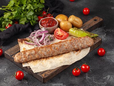 Люля-кебаб из курицы