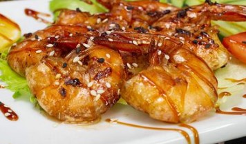 Креветки жареные