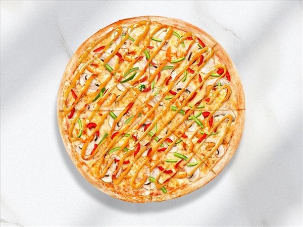 Том Ям Пицца 25 см