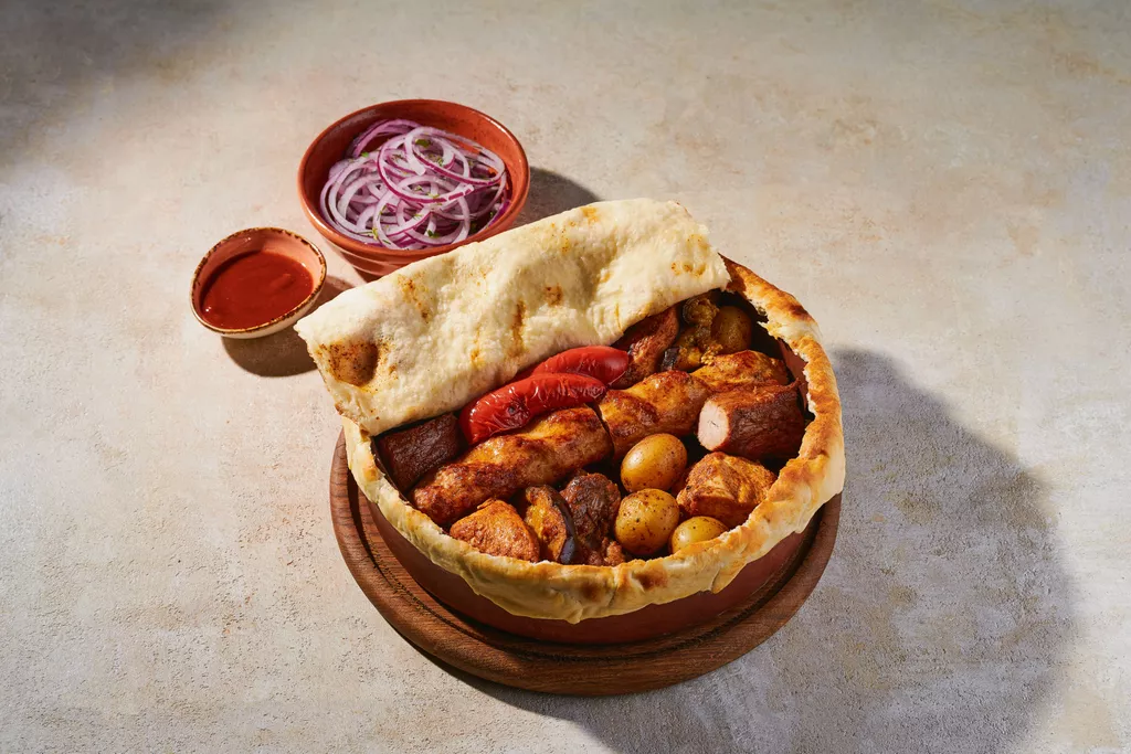 Сет на мангале для джигитов