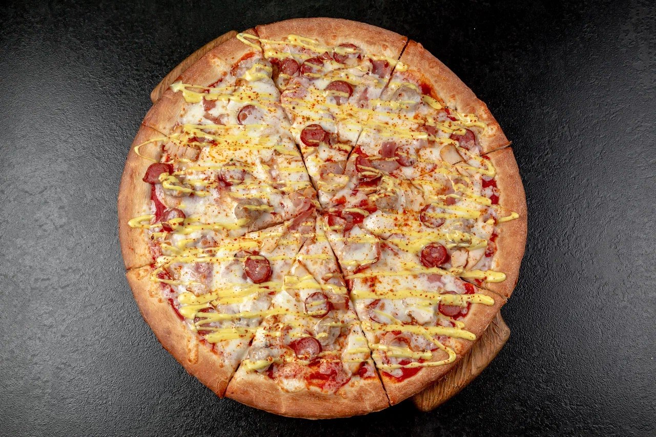 Пицца "Мама, я в мясе!" 30 см