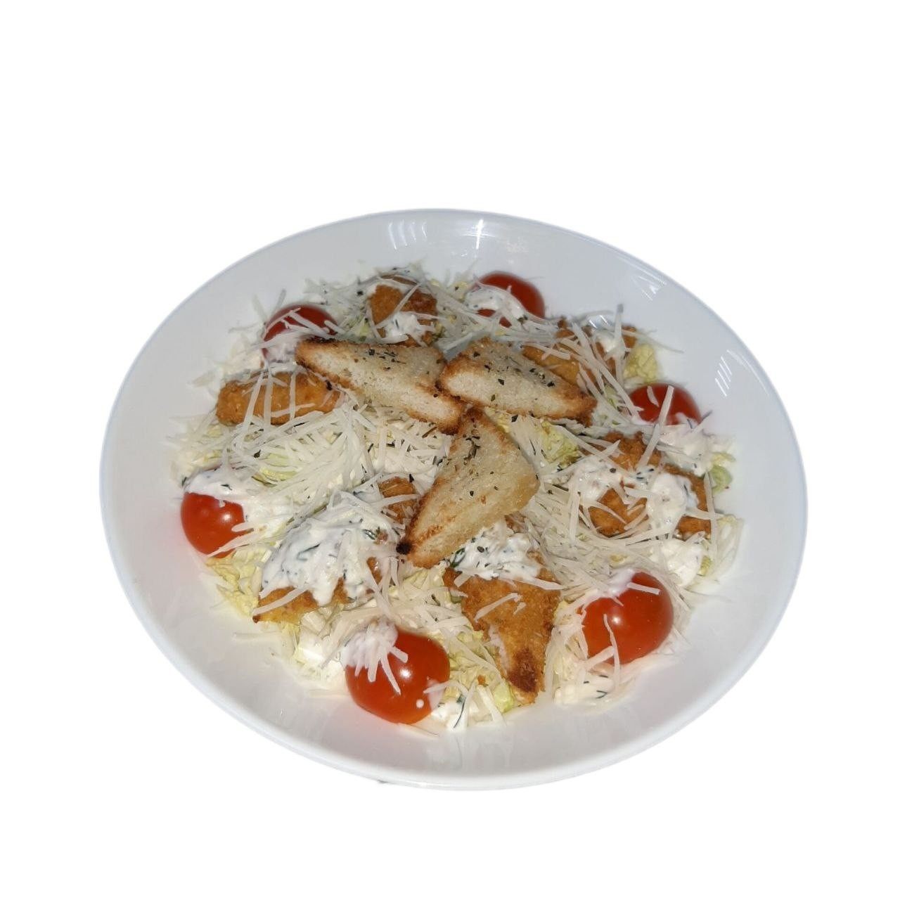 Цезарь с курицей салат