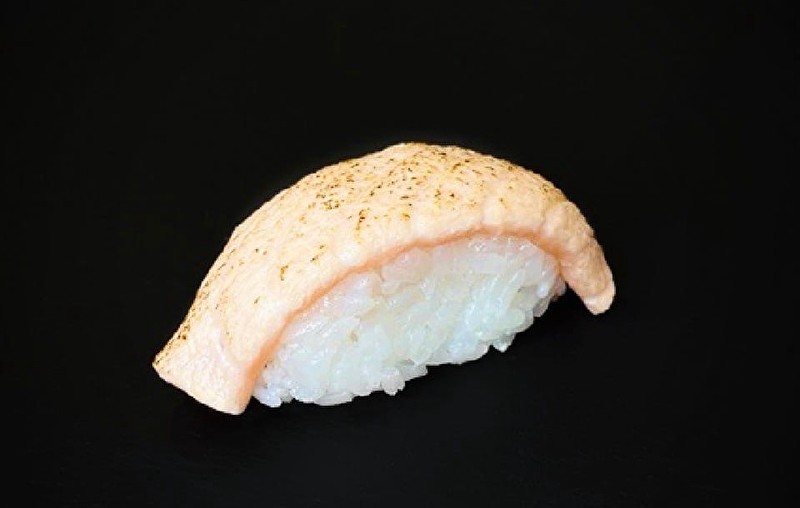 Жареный лосось