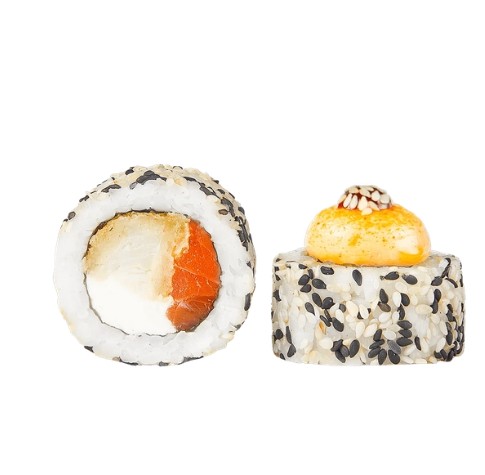 Запеченное горячее сердце самурая