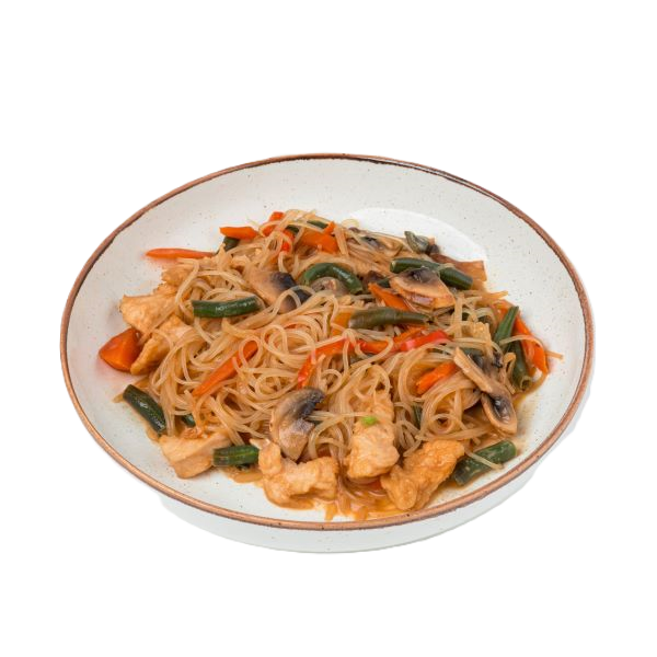 Фунчоза с куриным филе