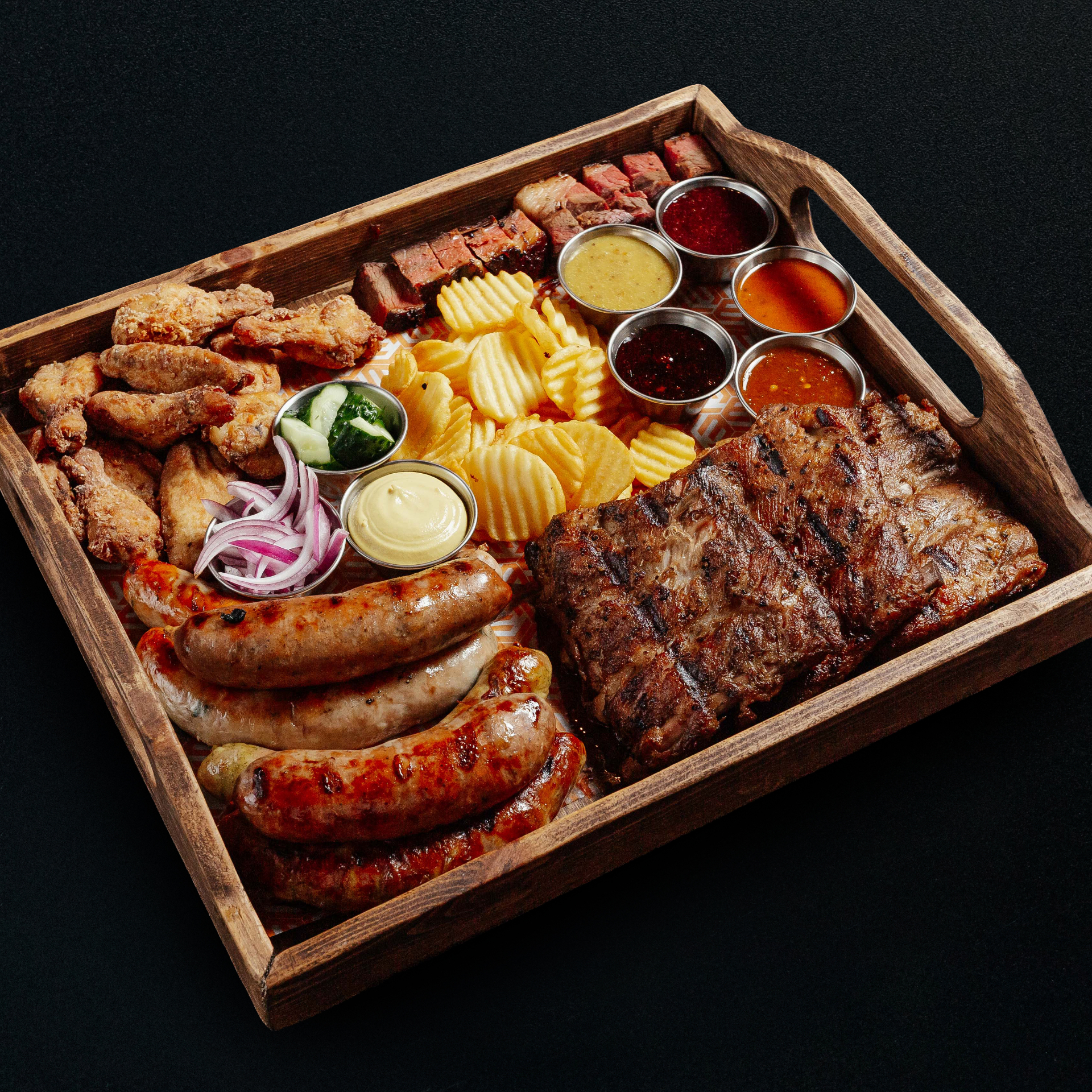 Большое мясное ассорти
