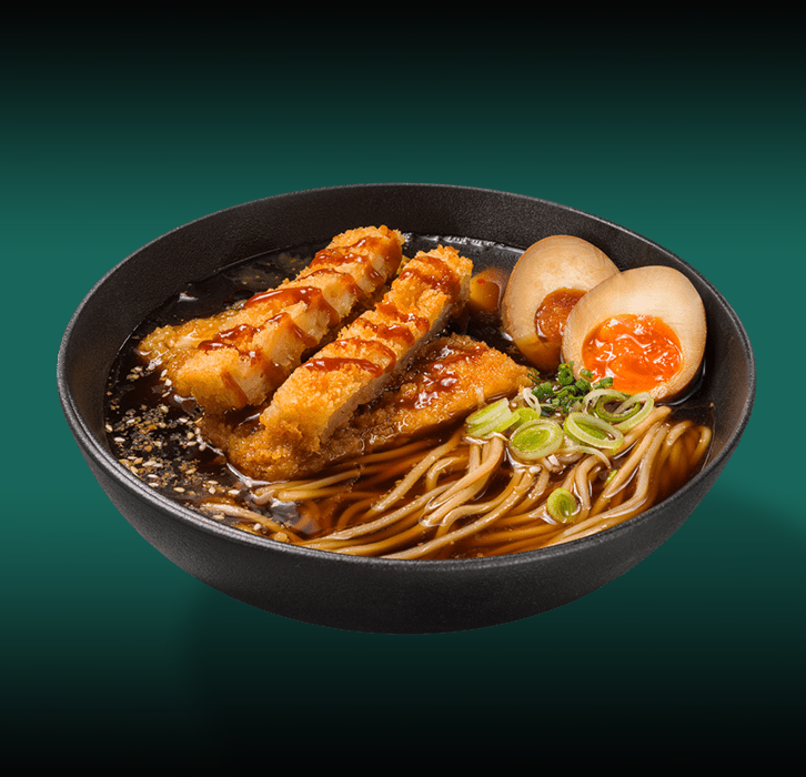 Рамен с курицей кацу