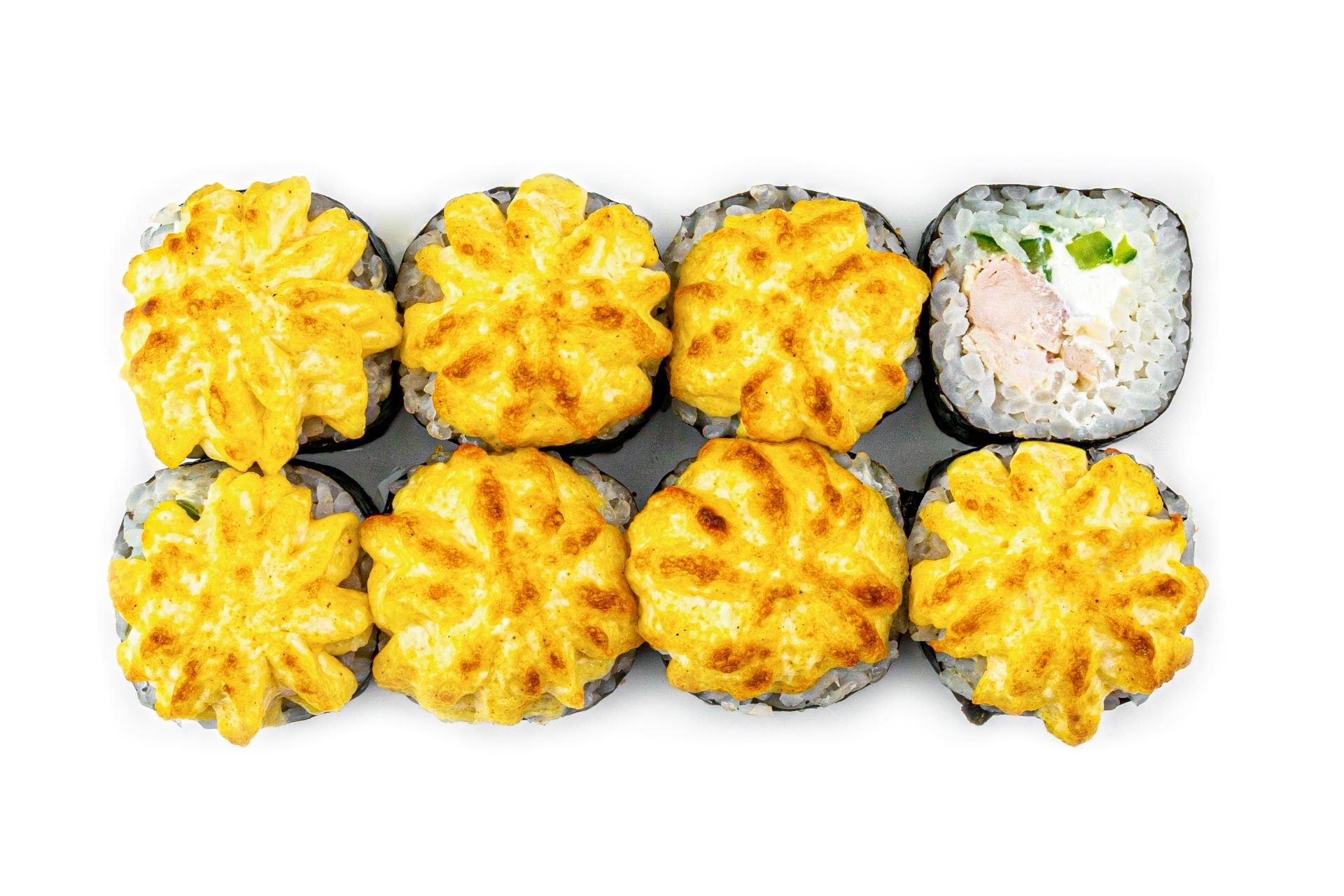 Запеченный с курицей