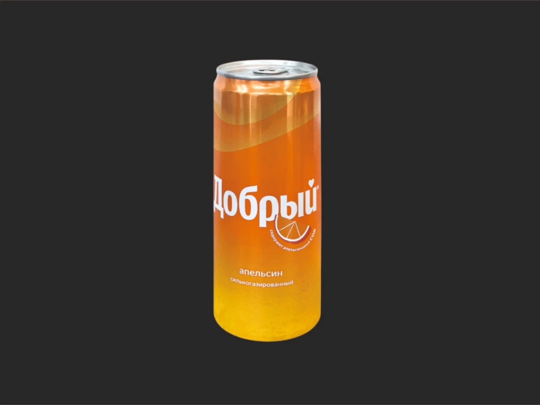 Добрый апельсин 0,33 л