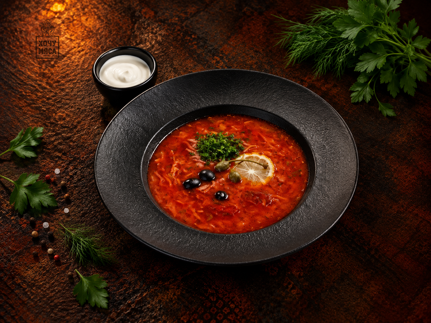 Солянка мясная