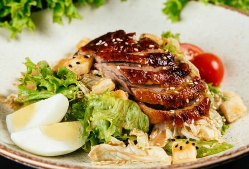 Цезарь китайский с уткой
