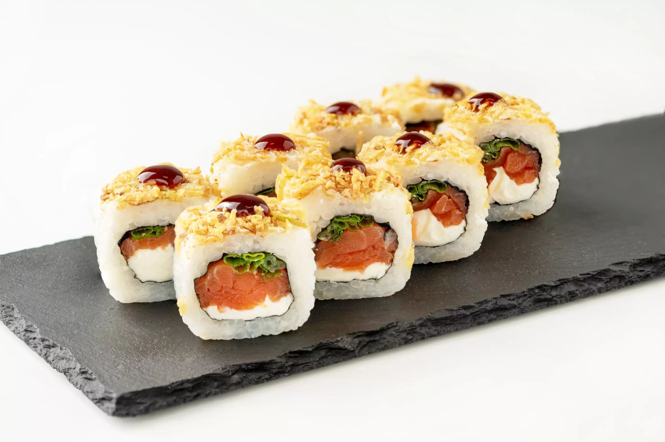 Криспи ролл с лососем