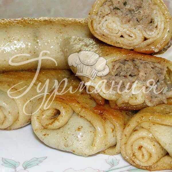Блинчик с мясом