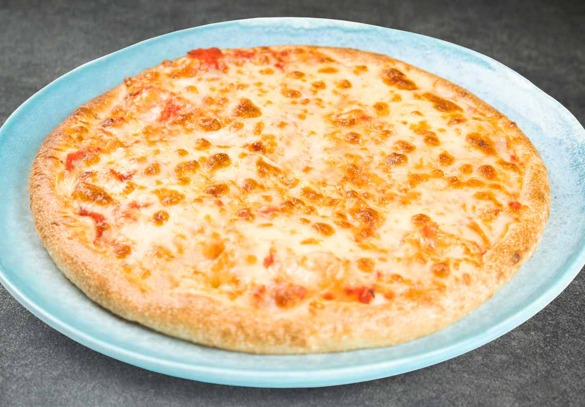 Пицца томатная Маргаритка тонкое тесто