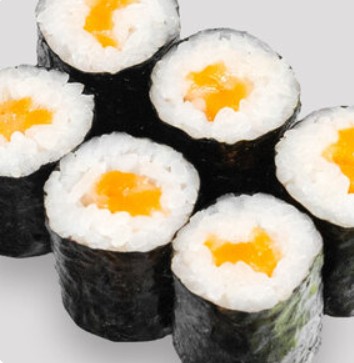 Мини-ролл с лососем