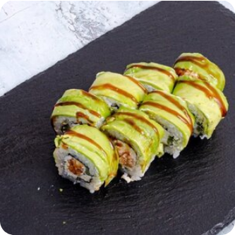 Зеленый ролл