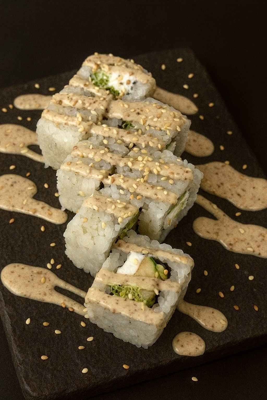 Ролл с грушей