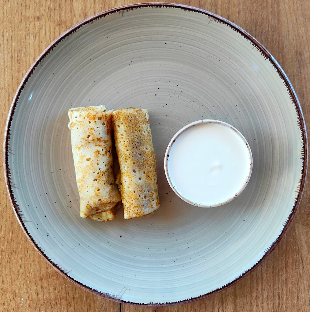 Блины с мясом
