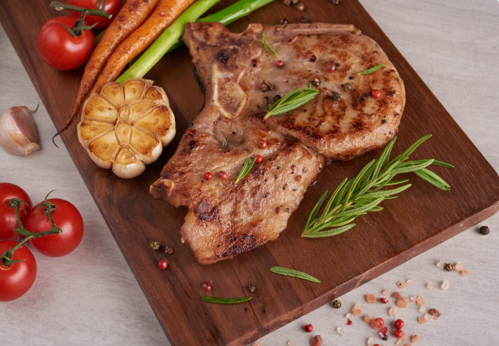 Свиная шея гриль