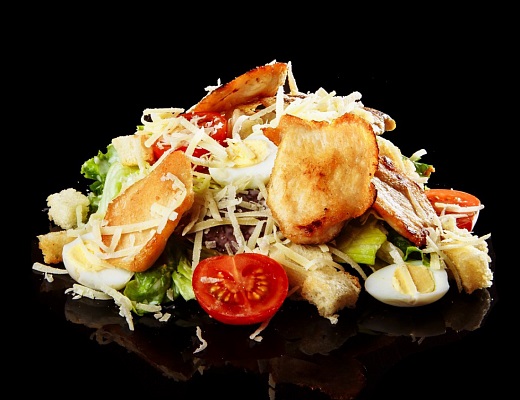 Цезарь с курицей
