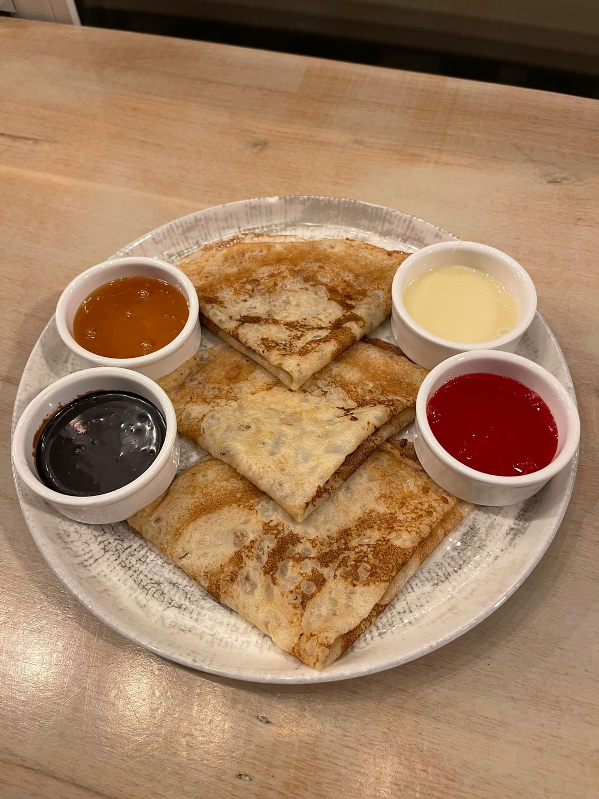 Блинчики с топингом на выбор