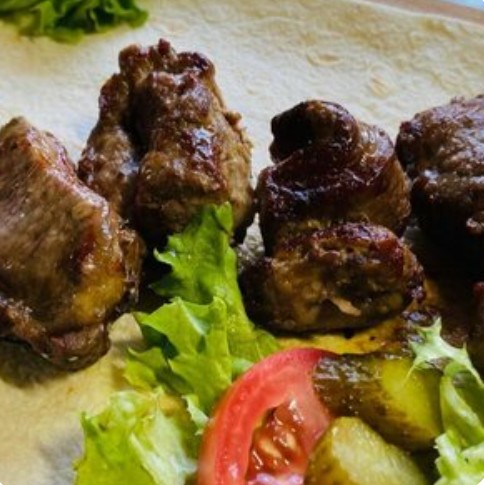 Шашлык из говядины