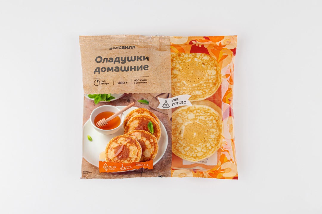 Оладушки "Домашние", зам.(Продукт замороженный)