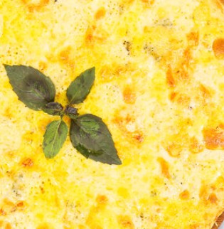 Пицца Четыре сыра 33 см на тонком тесте