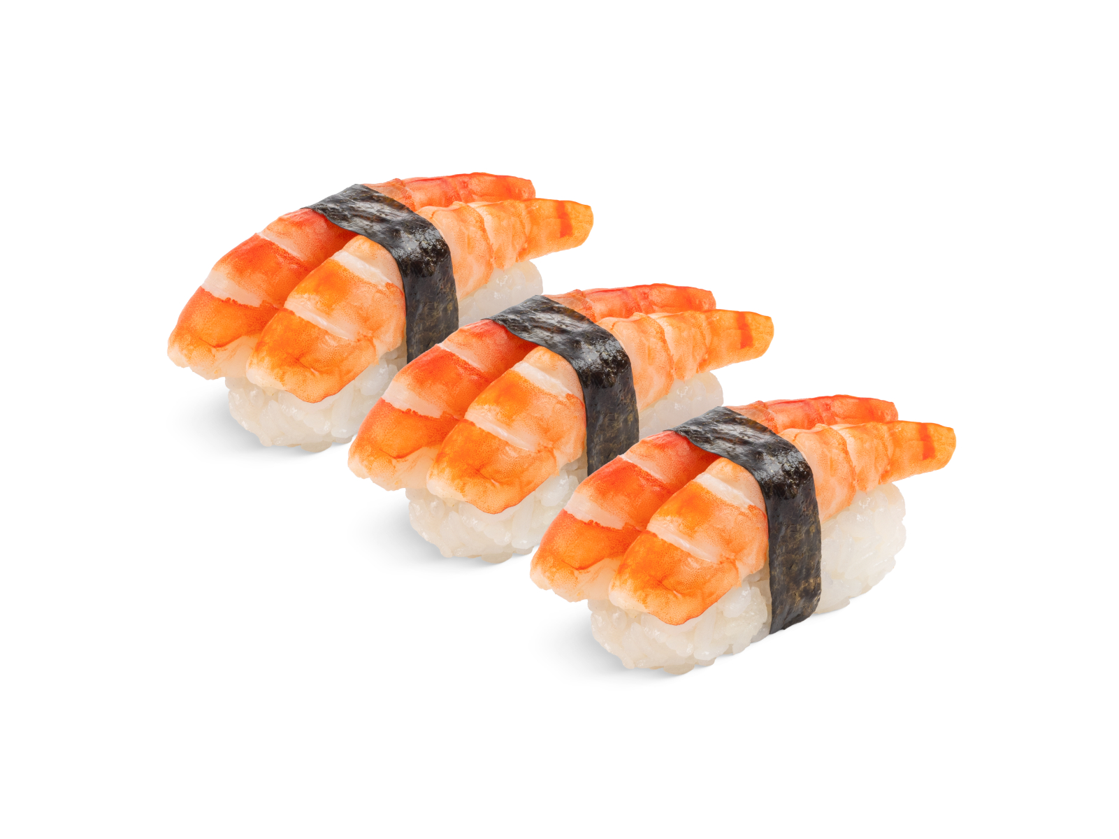 Суши креветка трио